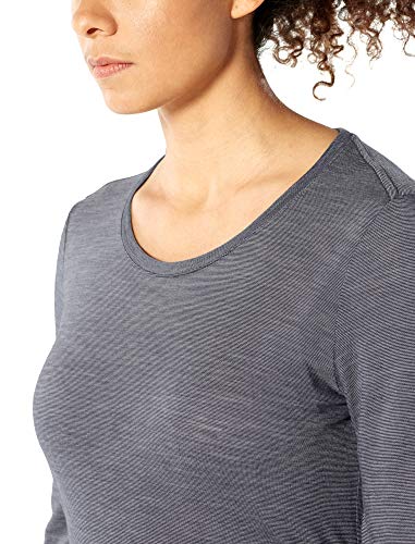 Icebreaker Sphere LS Low Crewe, T-Shirt Donna