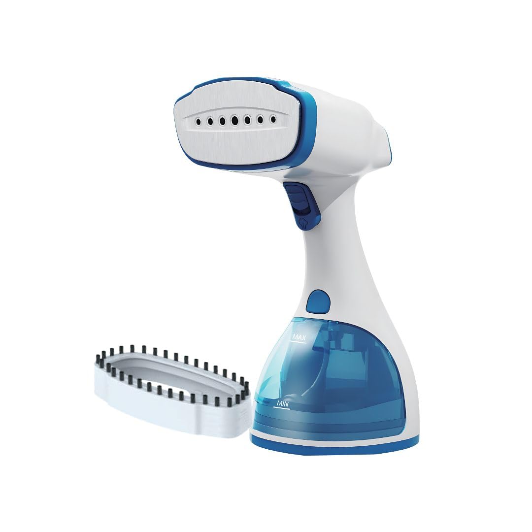 Misk Garment Steamer for Clothes, Handheld Steam iron, 1500W, 300 ml water tank, 20 secs Fast Heat-Up, Clothes Steamer, Horizontal & Vertical steaming, steam up to 30 g/min, Portable & lightweight (B0DGFDWC2J) Amazon Price History, Amazon Price Tracker