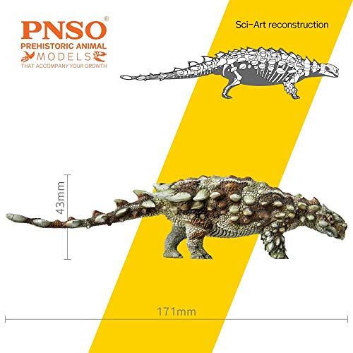 Image of PNSO Prehistoric Dinosaur Models: 37 Bart the Pinacosaurus