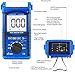 Digital Insulation Resistance Tester, AIMOEST Megohmmeter 200GΩ Meg Ohmmeter, 500V/1000V/2500V/5kV Test Voltage, Auto Ranging Mega Ohm Meter AC Voltmeter AI-6688B with Over-Range Indicator