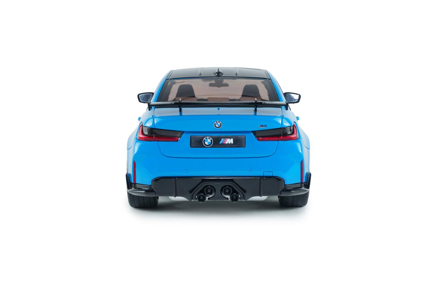 Solido BMW M3 G80 Performance Parts 2025 – Diecast – Coche Deportivo Moderno de Alto Rendimiento, Tuning en Miniatura, Color Azul, 1:18