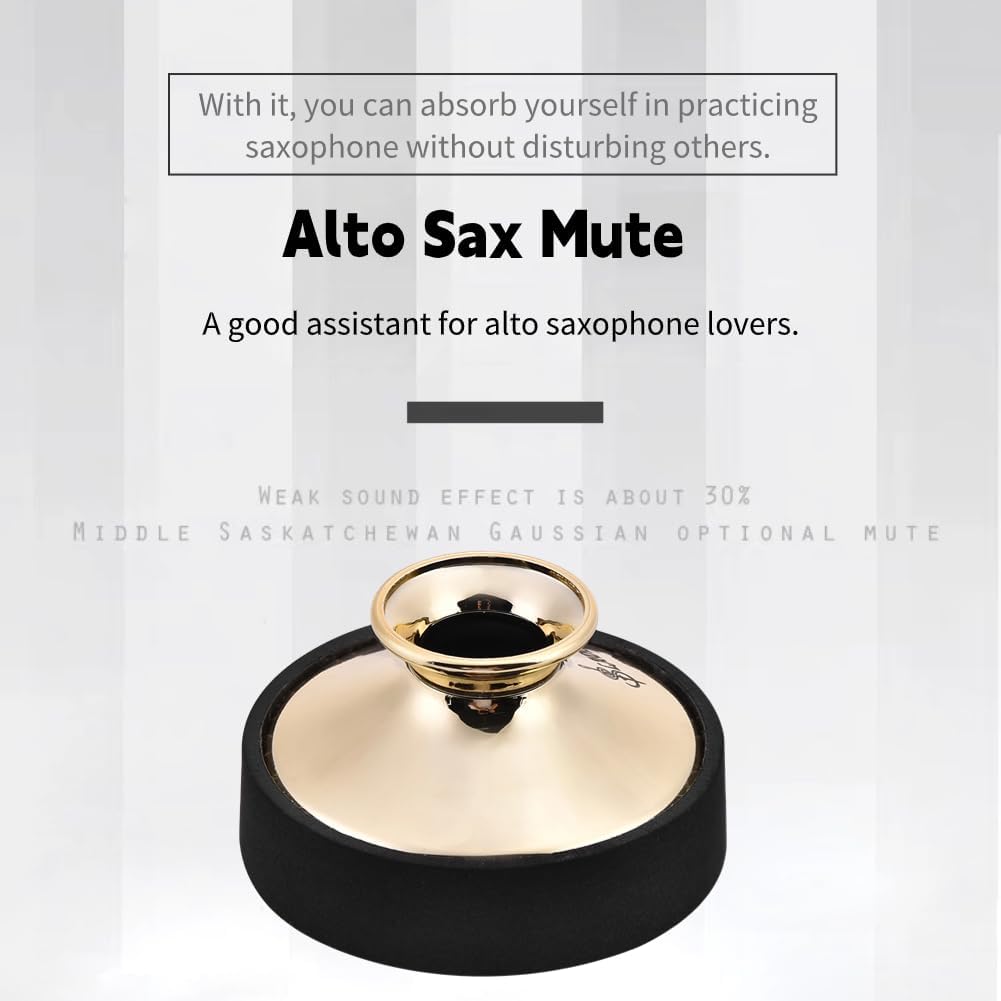 Drfeify Sassofono Alto, accessorio per Sassofono Alto(Oro)