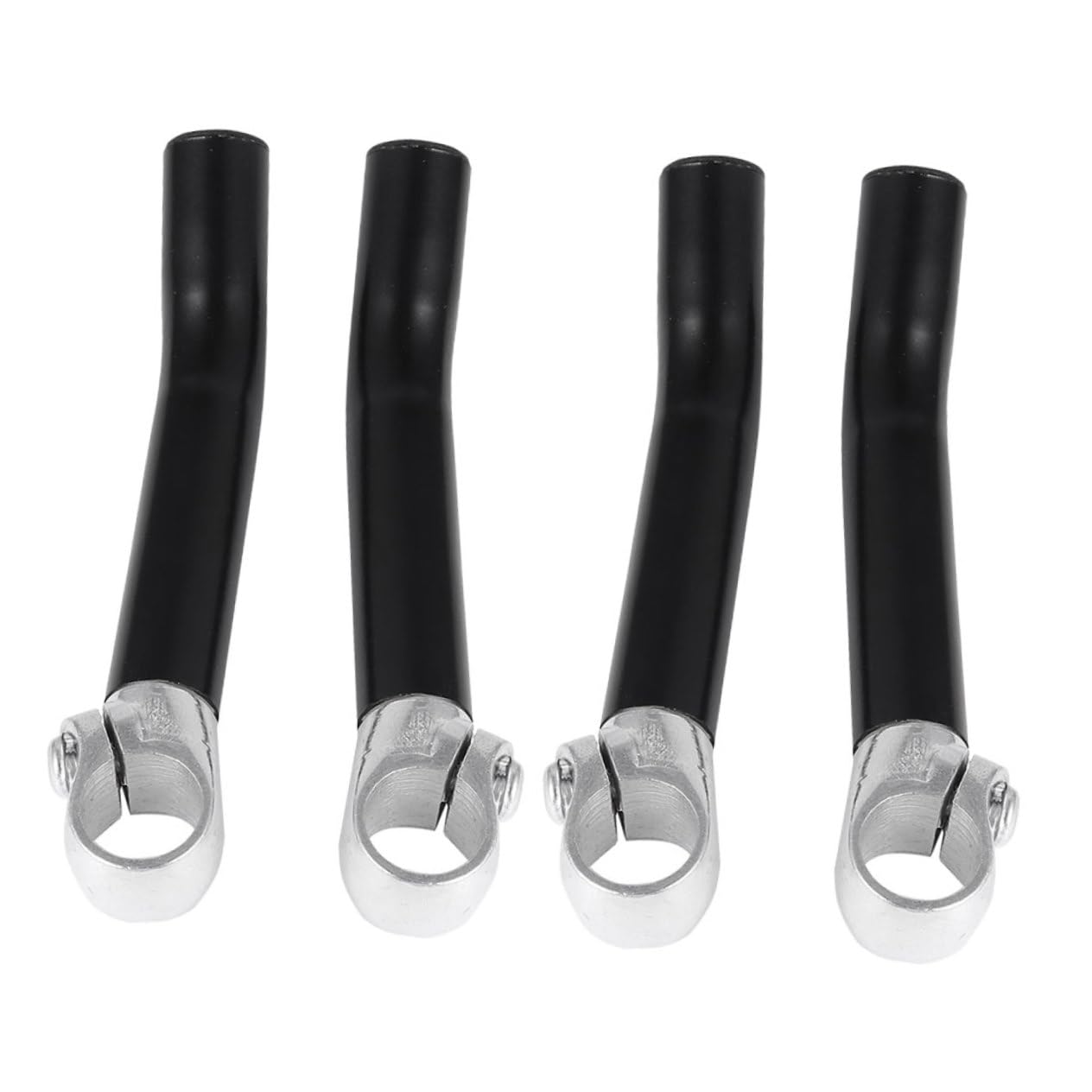 BESPORTBLE 4 Szt Końcówki Kierownicy Roweru Ze Stopu Aluminium Do Rowerów Odporne Na Wstrząsy Końcówki Kierownicy Rowerowej Antypoślizgowe Chwyty Rowerowe Akcesoria Rowerowe Końcówki Rączek