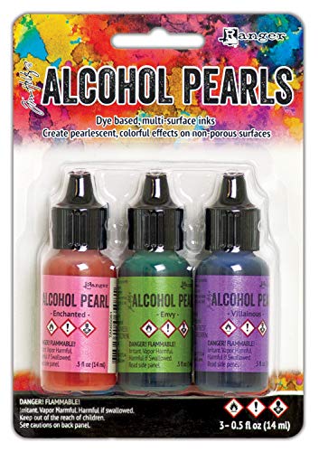 Ranger TH Alc Ink Pearls Kit #3, 5.75 x 3.88 x 0.94