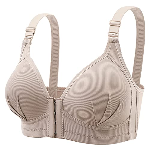aaSccex Sujetadores sin aros para mujer, talla grande, sin varillas, corsé, sostén, cómodo, yoga, deportes, chaleco, tops sin costuras, suaves, clásicos, para niñas, suaves, D, 66