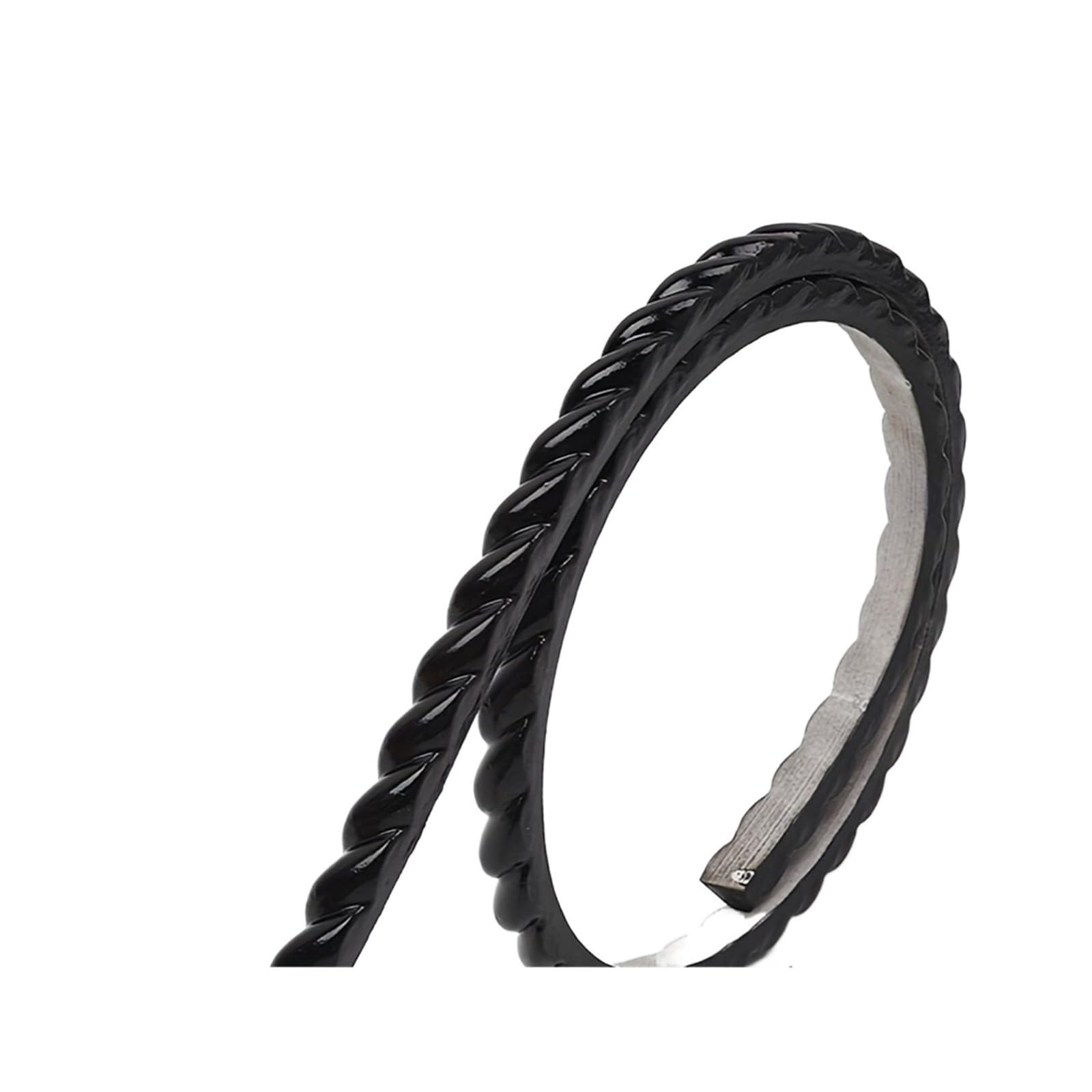 Ayztantine 1M Black Flexible Laminate Beading 1Pc 196.85In Flexible Molding Trim, Peel And Stick For Wall, Diy Trims Caulk Strip For Frame Cabinet Edge(1M Black)