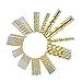 99PCS,Titanium Coated Twist Drill Bits Set,1/16