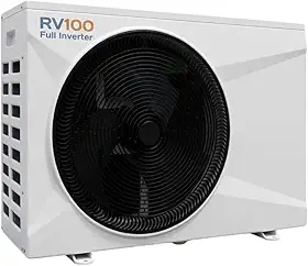 Bomba de Calor Piscina RV100 Full Inverter Wi-Fi 220V até 100 Mil Litros Baixo Ruído