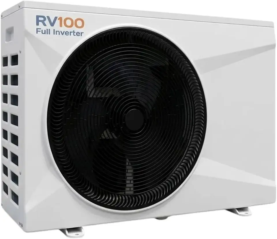 Bomba de Calor Piscina RV100 Full Inverter Wi-Fi 220V até 100 Mil Litros Baixo Ruído