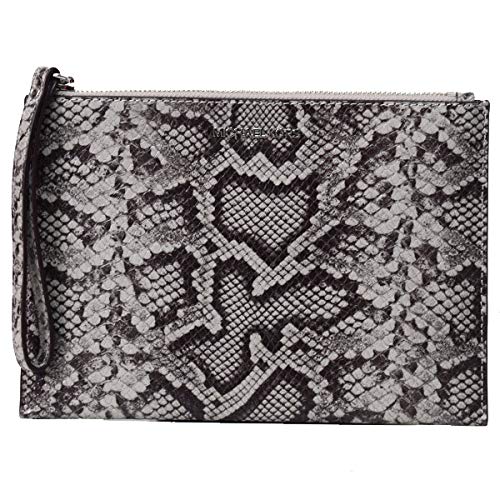 マイケルコース バッグ MICHAEL KORS パイソンエンボスドレザー スネーク ジェット セット トラベル リストレット ジップ ポーチ クラッチバッグ パールグレーマルチ 35S0STVW4G Amazon | [マイケルコース] バッグ パイソンエンボスドレザー スネーク