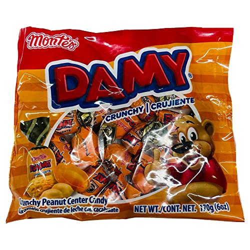 Montes Damy Caramelo Crujiente 170g Bolsa Multipack 3 miniatura 1