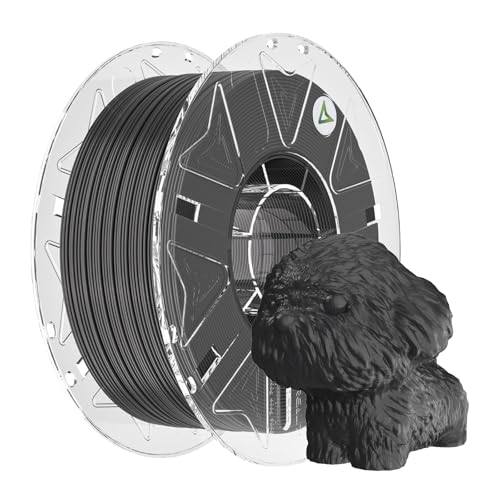 Image of Creality Hyper PLA Filament 1.75mm, RFID 3D Printer Filament for High-Speed Printing up to 600mm /s, ±0.03mm Accuracy, 1KG /Spool (2.2lbs), 3D Printing Filament for Most 3D Printers (Black)