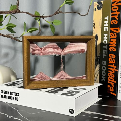 AzureLeap 3D Deep Sea Sand Art, 6in Square Frame