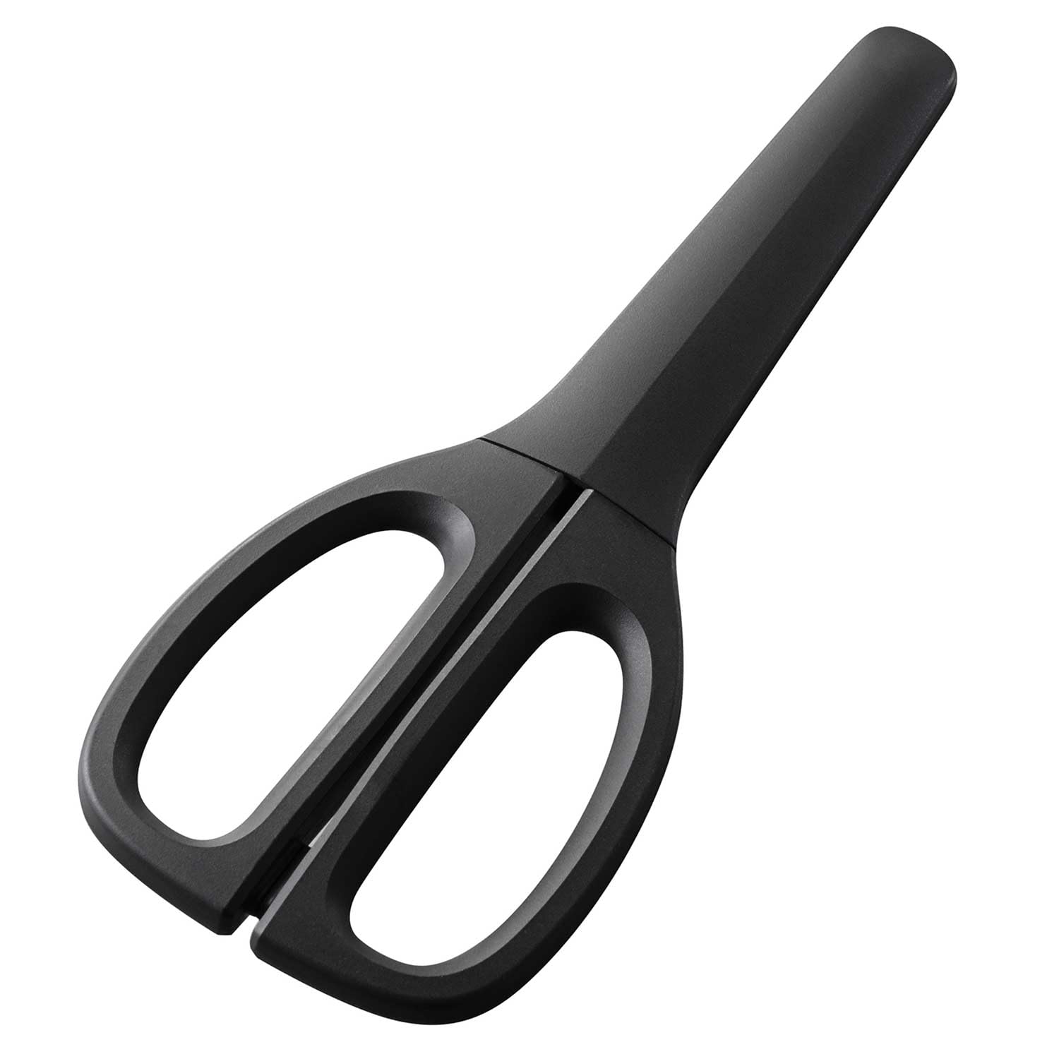 KAI DIRK Küchenschere, schwarz mit einer Gesamtlänge von 21 cm - Schneide 8 cm mit Schutzkappe - Premiumqualität Universalschere Schere Küche
