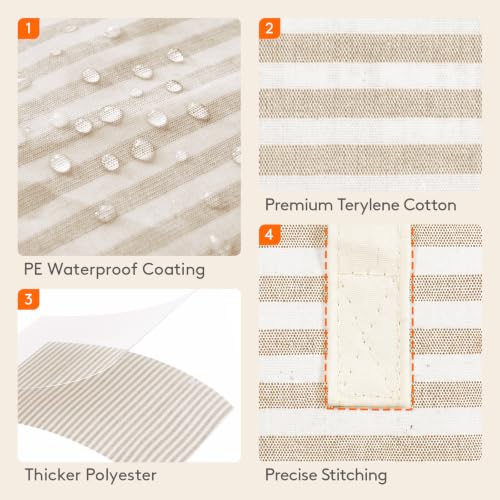 Image of Lifewit 75L x 2 Pack Collapsible Laundry Hamper Large,Tall Foldable Dirty Clothes Baskets Waterproof, Freestanding Double Bags with Easy Carry Handles in Dorm Bedroom Bathroom College, Beige