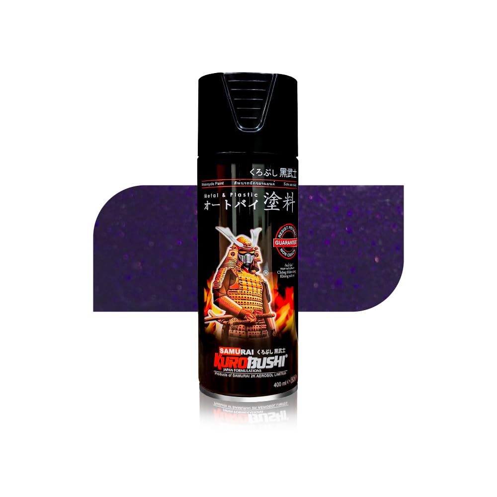 Samurai Premium-X X955 X-VIOLET Spray Paint- Automotive,Motorcycle,DIY