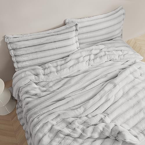 Byourbed Jelly Rolls Chunky Bunny - Coma Inducer® Oversized King Comforter - Snowy Black