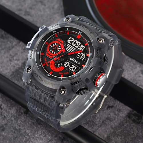 Image of Gosasa Men's Watches Multi Function Military S-Shock Sports Watch LED Digital Waterproof Alarm Watches