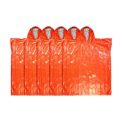 5-Pack-Emergency-Poncho-Survival-Raincoat-Thermal-Emergency-Blankets-Lightweight-Portable-Survival-Gear-for-Outdoor-Camping-Hiking-Keep-Warm-After-Earthquakes-Hurricanes-Disasters