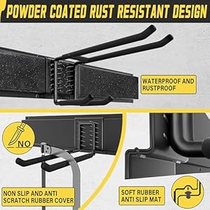 Garage wall organizer15pack carries 675 lbsgarden tool organizer 48in with large storage spaceeasy assembly sturdy designfor efficient tool storage garage organization  urban country home decor