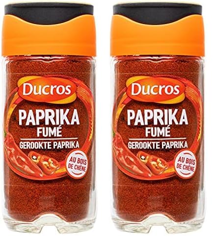 DUCROS - Paprika Fumé 40 g (Lot de 2)