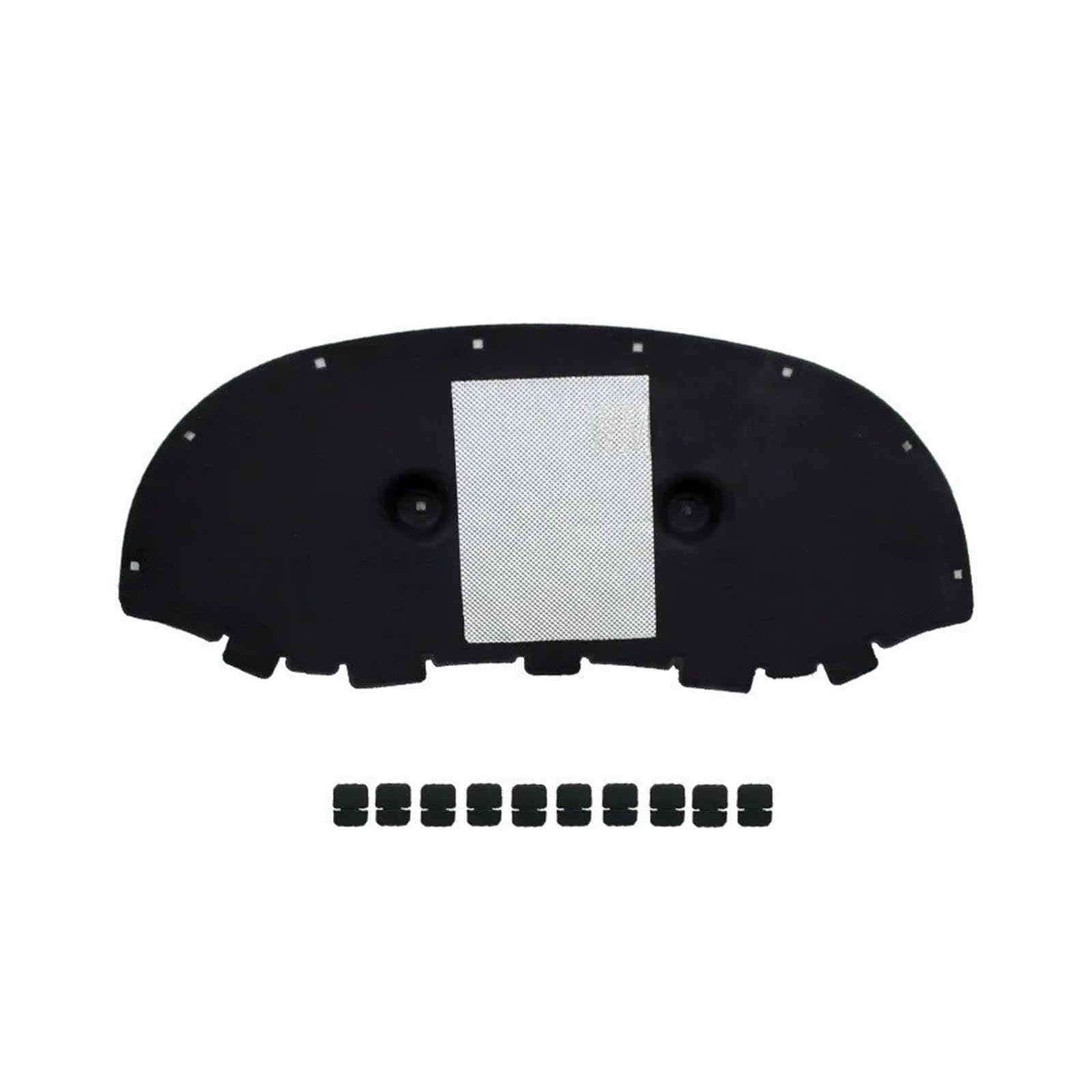 Front Engine Hood Insulation Cotton Pad Soundproof Heat Insulation Mat Cover Auto Accessories Compatible for Skoda kodiaq 2017- 2022(an Aluminum foil)