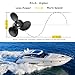 MiBarco 14 1/4 x 21 |48-832832A45 Upgrade Aluminum Outboard Boat Propeller for Mercury135-300HP Mercruiser Alpha Bravo ONE 14.25 diax 21 Pitch 15 Spline Tooth Interchangeable Hub Kits Included RH