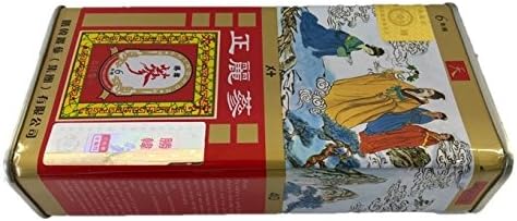 Shing Hon Dried Korean Red Ginseng Roots 6 Years Heaven Grade (37.5g)