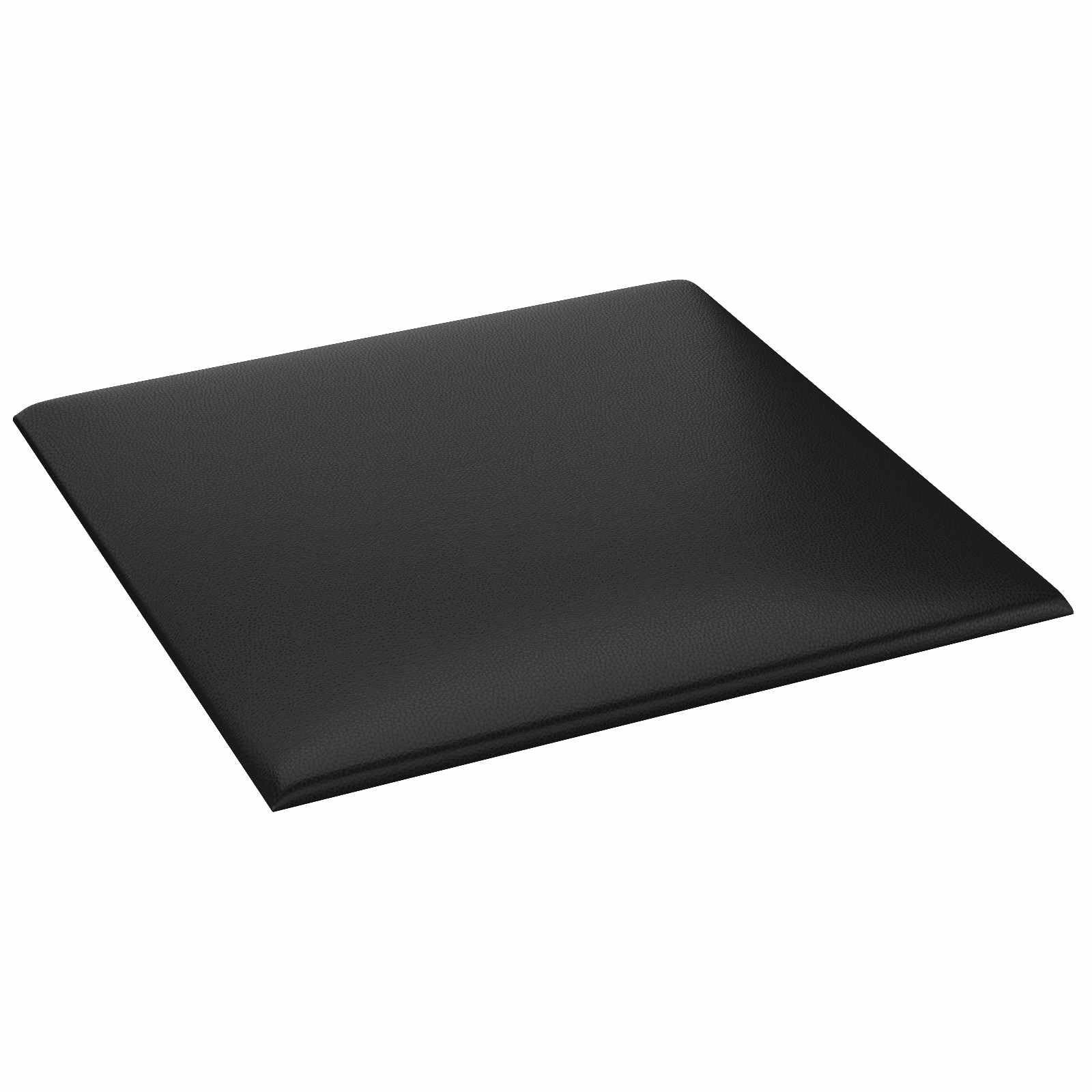 Zagłówki ścienne, 12 sztuk, 30 x 30 cm, czarne, materiałowe, panele do tapicerki wewnętrznej, sypialni, salonu, korytarza, aranżacji pomieszczeń, renowacji, listwa montażowa, deska profilowa