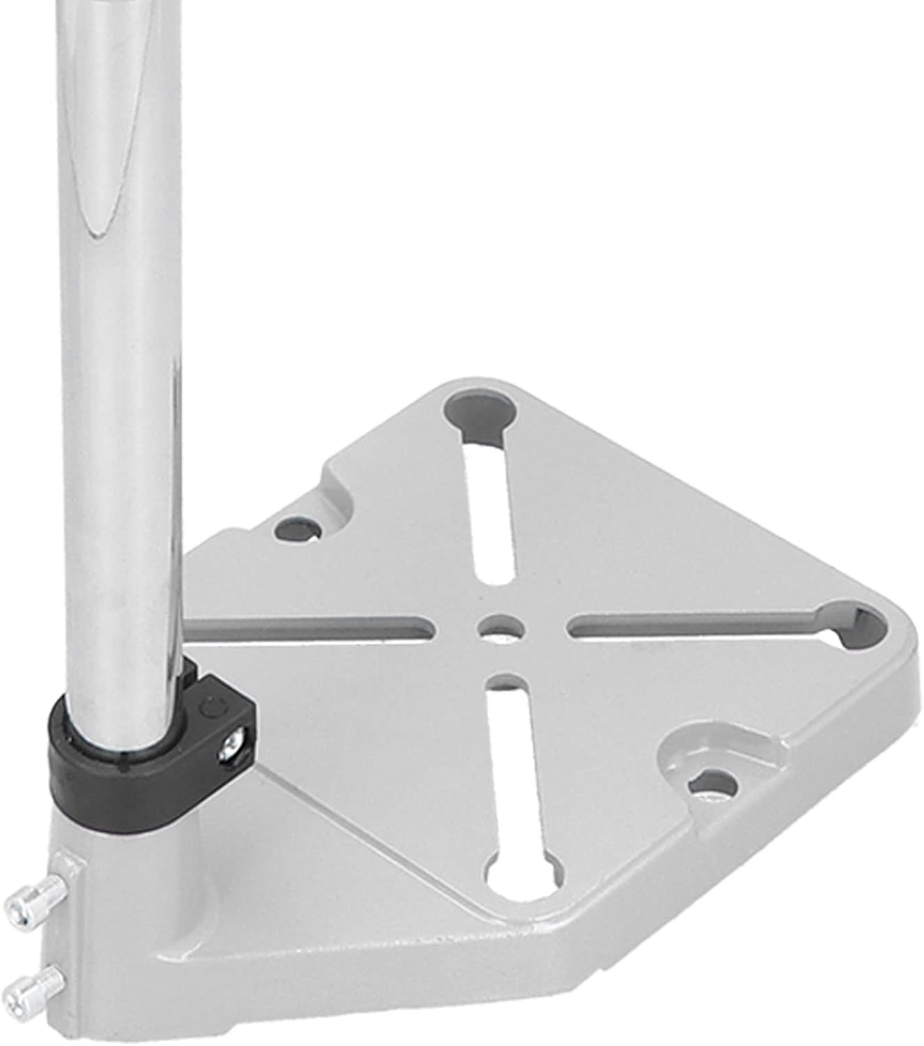 Eujgoov High Strength Chuck Hand Drill Stand Drill Press Floor Stand with Clamp Repair Tool for Wood Profiles Plates Aluminum