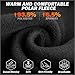 GXCROR Ski Mask Breathable Balaclava Windproof Winter Thermal Face Cover for Cold Weather Skiing Motorcycle for Men and Women Black