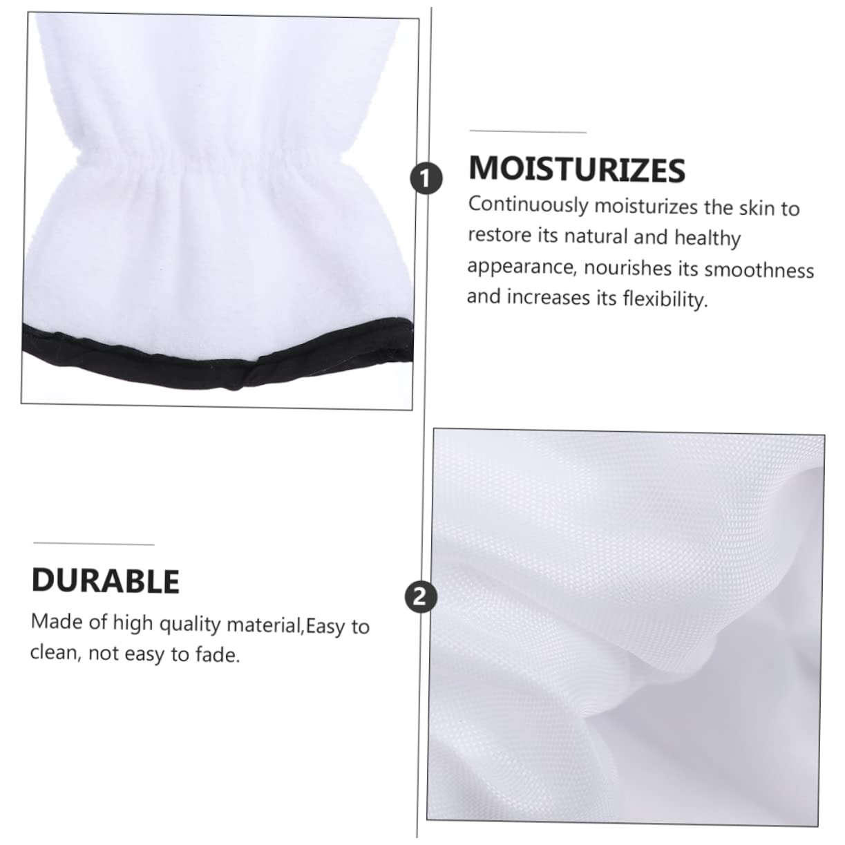 Outanaya 2-Pack Paraffin Wax Mittens for Hands Spa Insulated Gloves Heat Retention for Hand Care