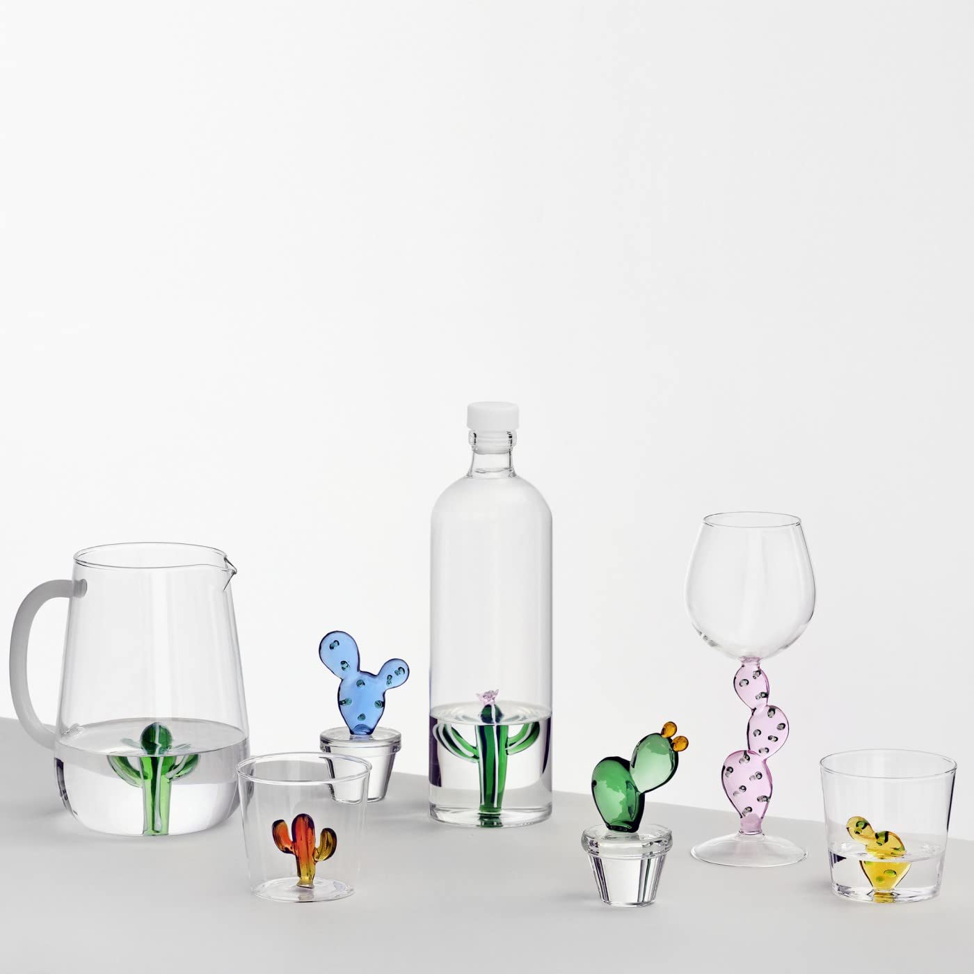 Vaso Bamboo in vetro Borosilicato Ichendorf Milano