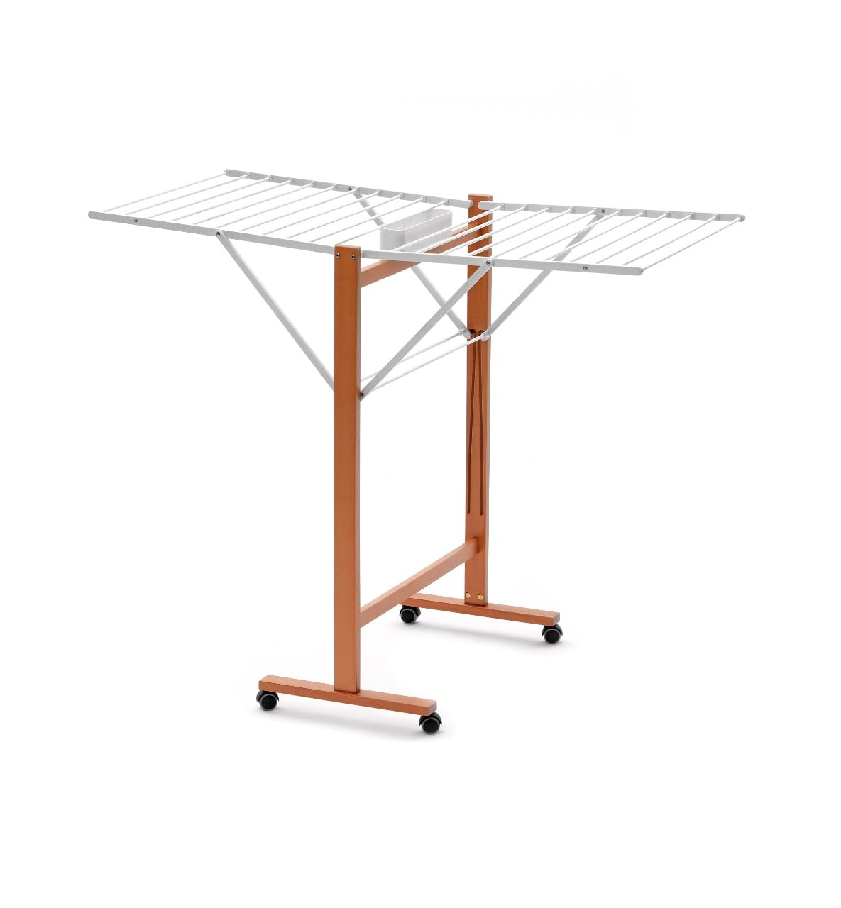 Arredamenti Italia, 607 Rondine, Wäscheleine, 13 Meter Wäscheleine, Farbe Kirsche