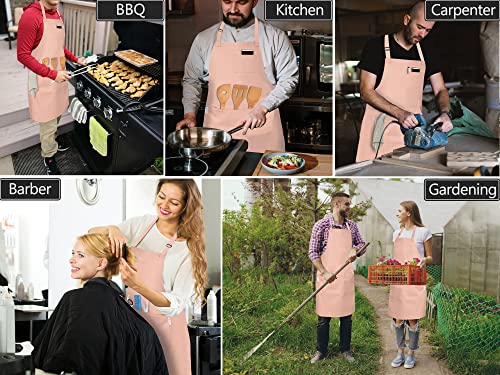 Ruvanti Professional Grade Durable Extra Large Xxl Men/Women Aprons For Cooking Bbq Work Chef #TOP5