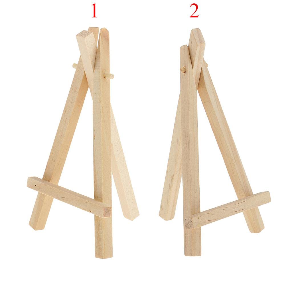 Amazon.co.jp: Fityle 5本入り セット ミニ木製イーゼル