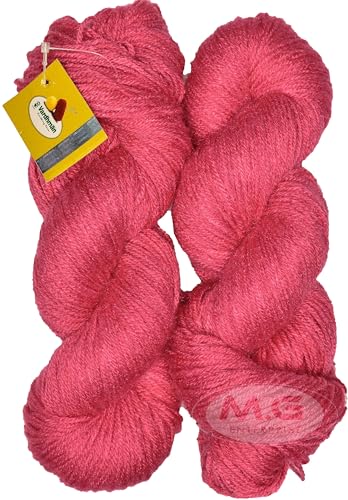 Image of M.G ENTERPRISE Knitting Yarn Wool Liza Gajri 100 GMS Best Used with Knitting Needles, Crochet Needles Wool Yarn for Knitting. -SO Art-DAF