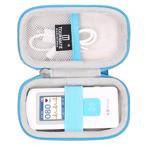 Tourmate Hard Case Replacement for EMAY/CONTEC/SonoHealth Portable ECG Heart Rate Monitor