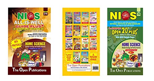 ( BUY ONE GET ONE ) NIOS TEXT 216 HOME SCIENCE 216 NIOS ENGLISH MEDIUM ALL IS WELL GUIDE PLUS + SAMPLE PAPER AND GET Absolutely Free (One NIOS 216 ENGLISH MEDIUM OPEN 20 PLUS -Contains Important, Very Important, Most Important Question With Answers With NIOS Sample Paper Worth Rs.60/-) [Paperback] [Jan 01, 2017] EXPERT AND PERFECT TEAM OF NIOS TEACHERS AND PUBLISHERS