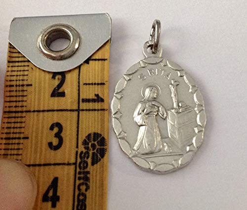 SAINT RITA FROM CASCIA MEDAL - THE PATRONESS OF LOST AND IMPOSSIBLE CAUSES - 100% MADE IN ITALY4
