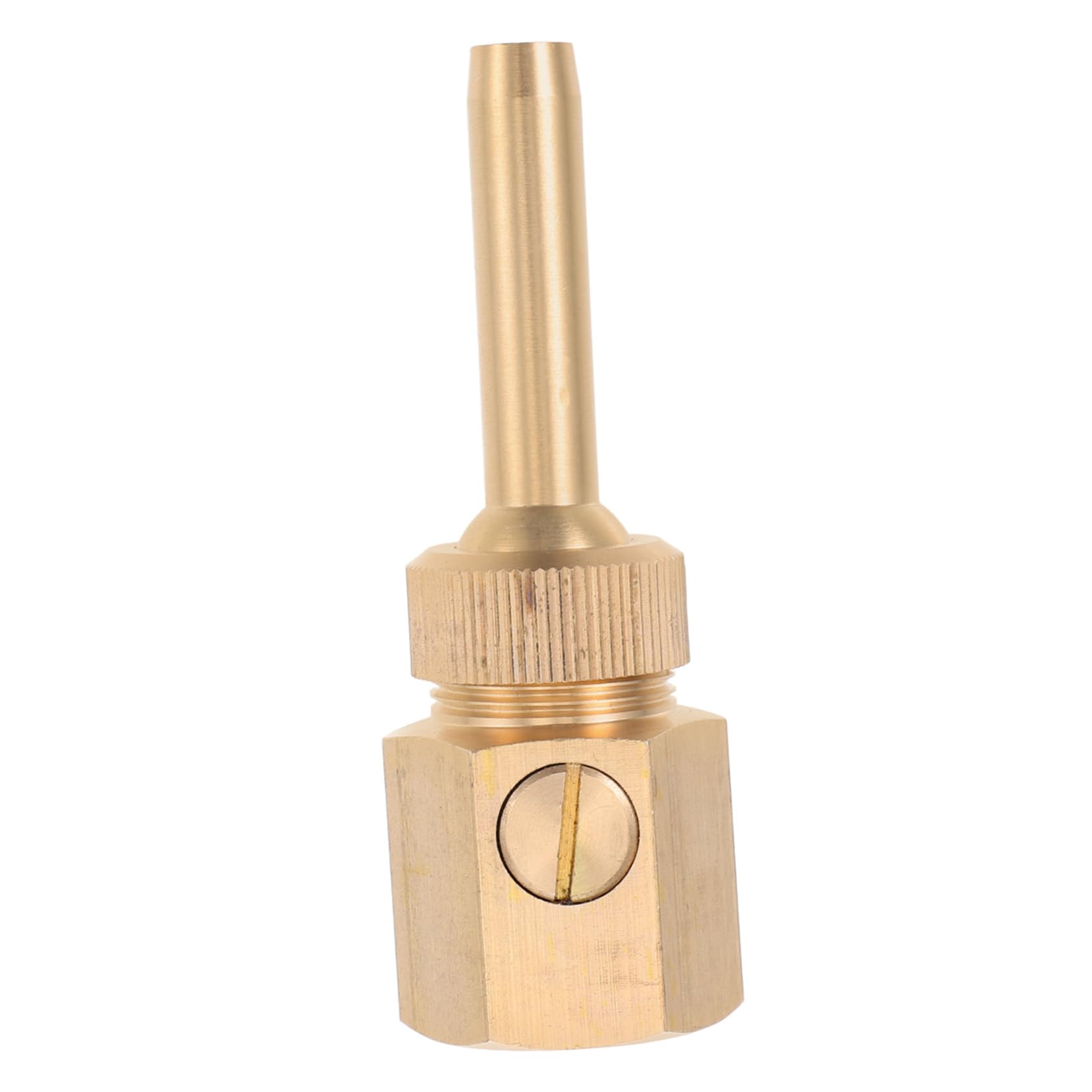 Happyyami Fountain Direct Nozzle Full Copper Water Fountain Nozzles Garden Pond Parts Pool Cover Pump Spout Fan Shaped Nozzle Easy Install for Architectural Fountains