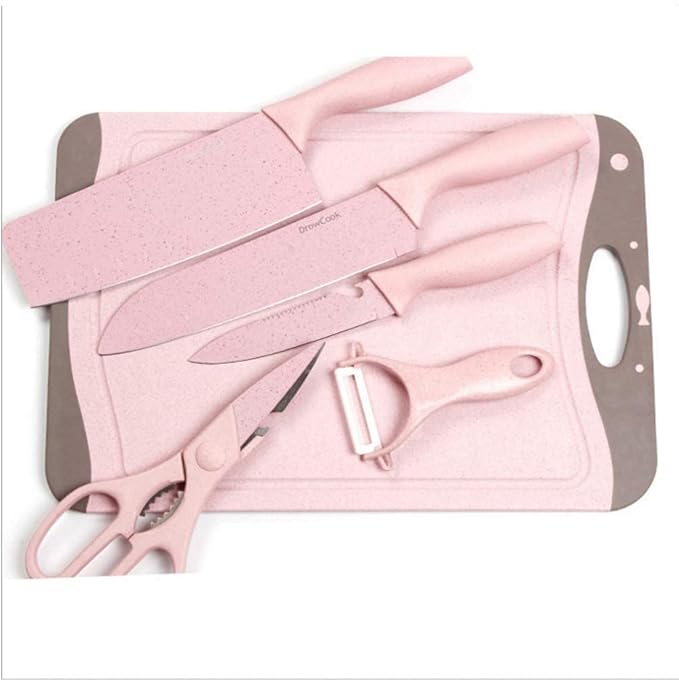 Set Cuchillos Cocina 5 Piezas Acero Inoxidable miniatura 4