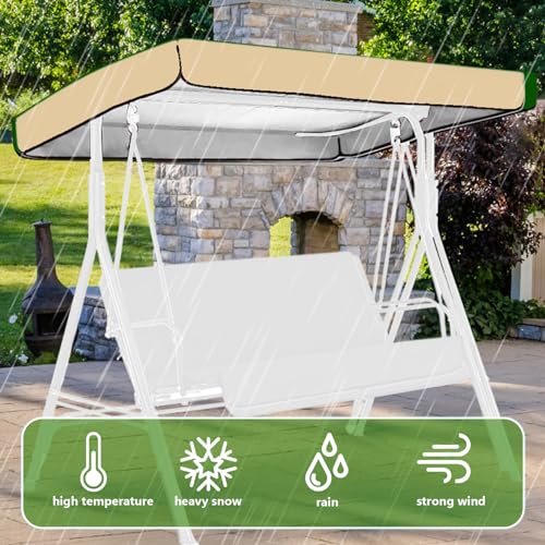 Toldo oscilante resistente a los rayos UV con capa de plata 5