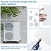 6 Pcs Welding Mesh 7.9 x 5.9 inch Stainless Steel Wire Mesh Plastic Welding Screen Heat-Resisting Kit Accessories for Thermoplastic Repairs Car Repairing DIY Projects Vent Window Filter