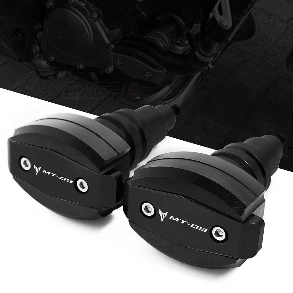 Owiewka motocyklowa Dla Ymh MT09 2014 2015 2016 2017 2018 Motocykl Crash Protector CNC Engine Cover Sliders(CZERWONY)