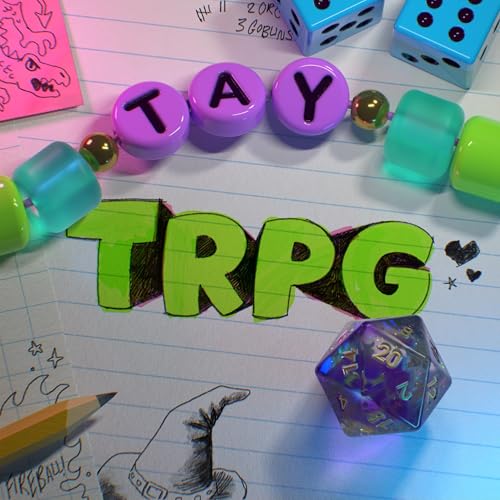 『TayTRPG: Conversations on Tabletop』のカバーアート
