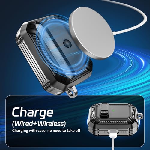 Image of for AirPods Pro 3 Case (2025 New), Secure Lock Cases Cover with Cleaning Kit & Keychain Compatible with Airpods Pro 3rd Generation Case for Men Women, Powerful Drop Protection