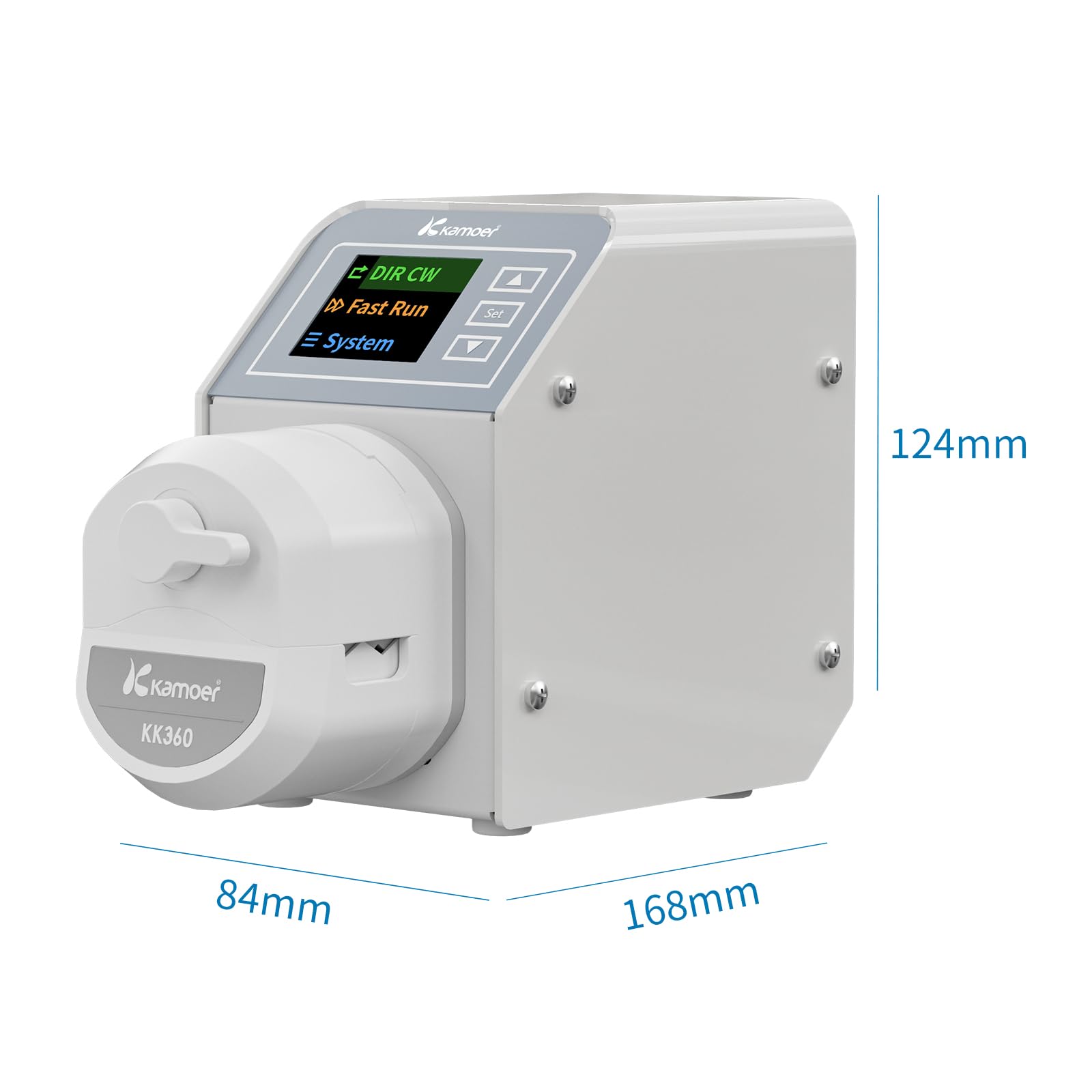 Kamoer M2-KK360 Doppelk-Luftpumpe, hohe Präzision, 0-310 ml/min