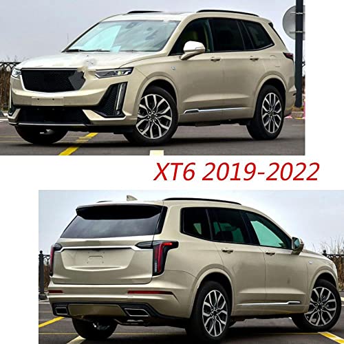 Pare-vent ABS chrome de luxe conçu pour vitre Cadillac XT6 - 3