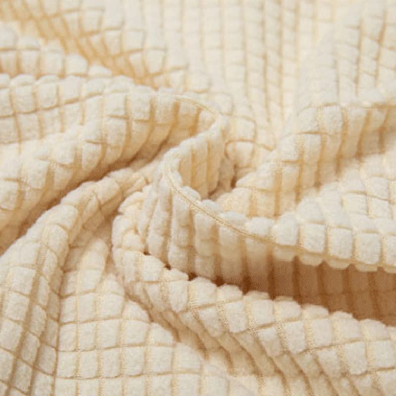 1/2/4/6 Pezzi Copripoltrona，Elasticizzato con Braccioli Coprisedie Elasticizzato Schienale Poltroncina Cucina Soggiorno Copertura Sedia da Scrivania Copri Sedie ,Bianca ( Color : #1 , Size : 6 pezzi )
